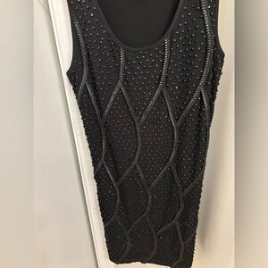 Vintage glamour cocktail dress m/l
